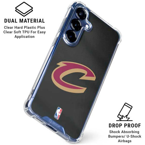 NBA Cleveland Cavaliers Jersey Galaxy S25 FE Clear Case