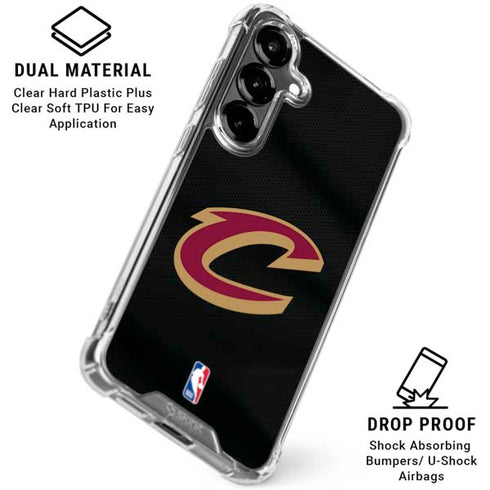 NBA Cleveland Cavaliers Jersey Galaxy S26 Clear Case