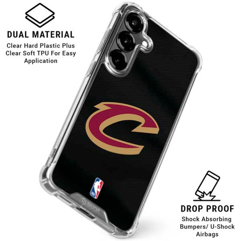 NBA Cleveland Cavaliers Jersey Galaxy S26 Plus Clear Case