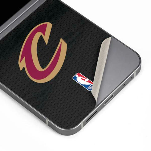 NBA Cleveland Cavaliers Jersey Galaxy Z Flip6 Skin