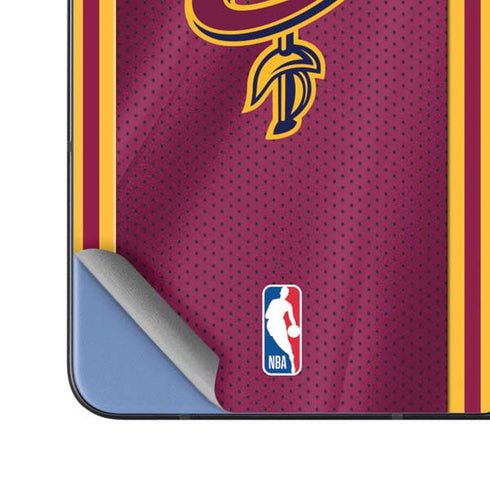 NBA Cleveland Cavaliers Jersey Galaxy Z Fold5 5G Skin
