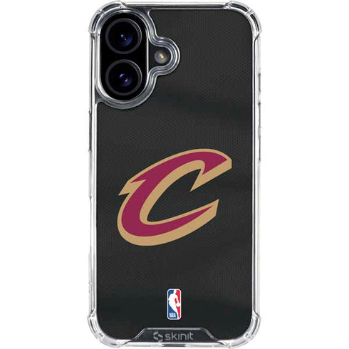 NBA Cleveland Cavaliers Jersey iPhone 16 Clear Case