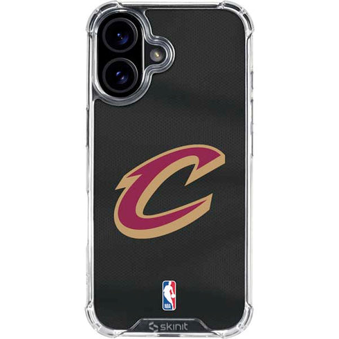 NBA Cleveland Cavaliers Jersey iPhone 16 Plus Clear Case