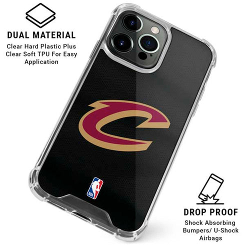 NBA Cleveland Cavaliers Jersey iPhone 16 Pro Max Clear Case