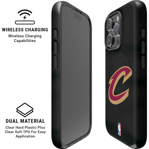 NBA Cleveland Cavaliers Jersey iPhone 16 Pro Max Magsafe Impact Case