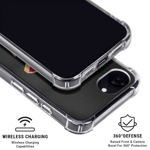 NBA Cleveland Cavaliers Jersey iPhone 16e Clear Case