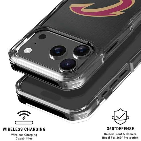 NBA Cleveland Cavaliers Jersey iPhone 17 Pro Clear Case
