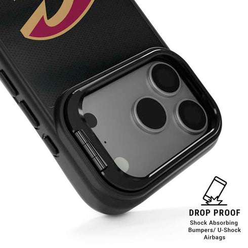 NBA Cleveland Cavaliers Jersey iPhone 17 Pro Kickstand Case