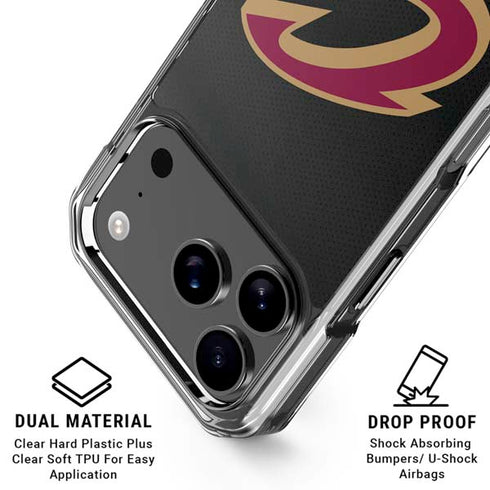 NBA Cleveland Cavaliers Jersey iPhone 17 Pro Max Clear Case