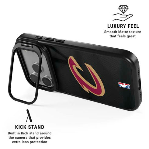 NBA Cleveland Cavaliers Jersey iPhone 17 Pro Max Kickstand Case
