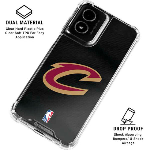 NBA Cleveland Cavaliers Jersey Moto G Power 5G (2024) Clear Case