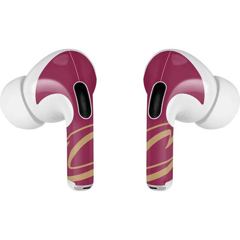 NBA Cleveland Cavaliers Large Logo AirPods Pro 2nd Gen Skin