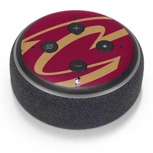 NBA Cleveland Cavaliers Large Logo Amazon Echo Dot Skin