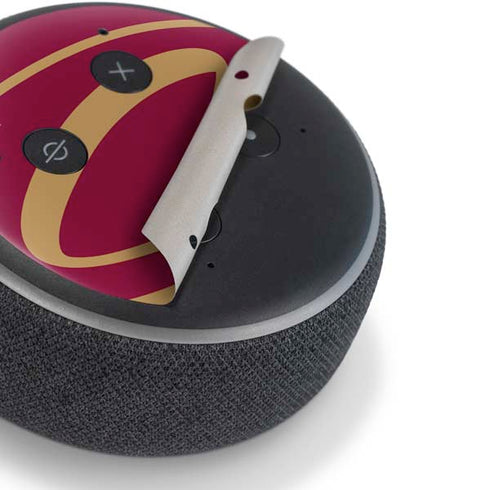 NBA Cleveland Cavaliers Large Logo Amazon Echo Dot Skin