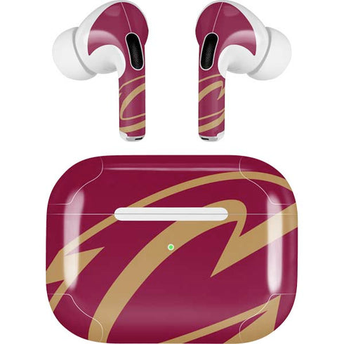 NBA Cleveland Cavaliers Large Logo Apple AirPods Pro Skin