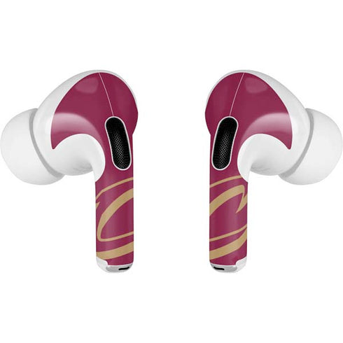 NBA Cleveland Cavaliers Large Logo Apple AirPods Pro Skin