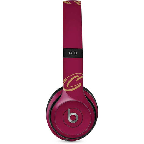 NBA Cleveland Cavaliers Large Logo Beats Solo 2 Wired Skin