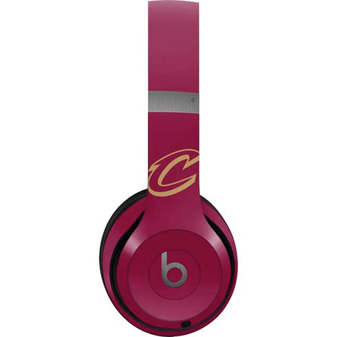 NBA Cleveland Cavaliers Large Logo Beats Solo 4 Wireless Headphones Skin
