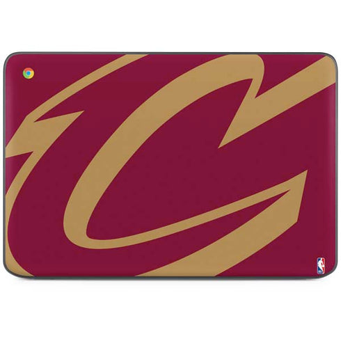 NBA Cleveland Cavaliers Large Logo HP Chromebook Skin