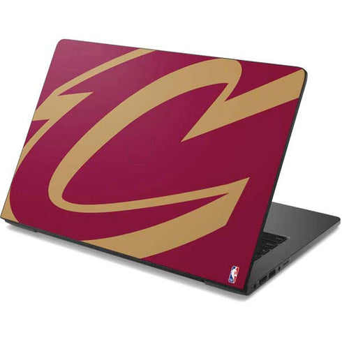 NBA Cleveland Cavaliers Large Logo Dell Chromebook Skin