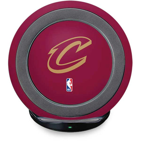 NBA Cleveland Cavaliers Large Logo Fast Charge Wireless Charging Stand Skin