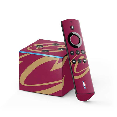 NBA Cleveland Cavaliers Large Logo Fire TV Cube Skin