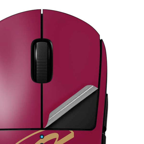 NBA Cleveland Cavaliers Large Logo G Pro Wireless Gaming Mouse Skin