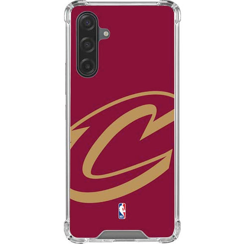 NBA Cleveland Cavaliers Large Logo Galaxy A17 Clear Case