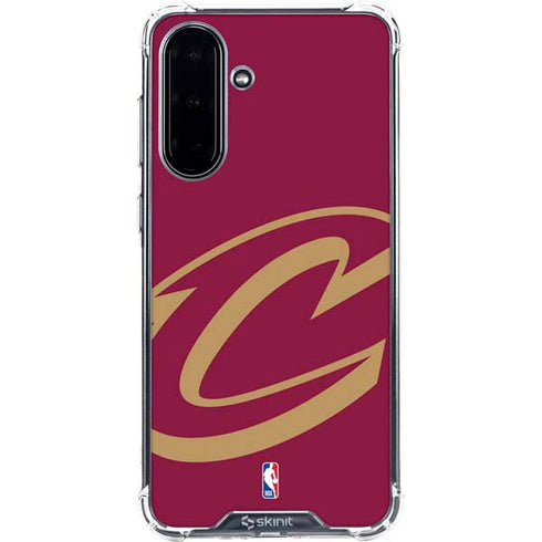 NBA Cleveland Cavaliers Large Logo Galaxy A36 5G Clear Case