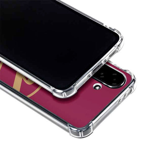 NBA Cleveland Cavaliers Large Logo Galaxy A36 5G Clear Case