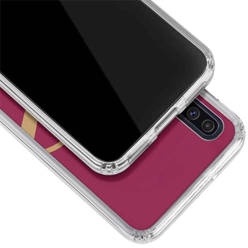 NBA Cleveland Cavaliers Large Logo Galaxy A50 Clear Case