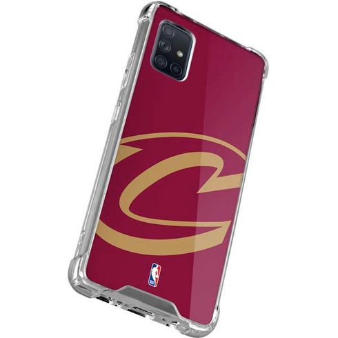 NBA Cleveland Cavaliers Large Logo Galaxy A51 5G Clear Case