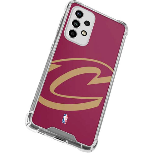NBA Cleveland Cavaliers Large Logo Galaxy A53 5G Clear Case