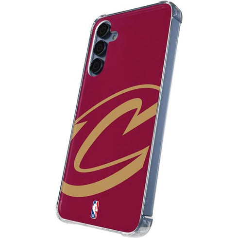 NBA Cleveland Cavaliers Large Logo Galaxy A55 5G Clear Case