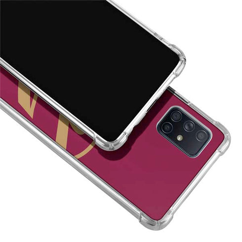 NBA Cleveland Cavaliers Large Logo Galaxy A71 5G Clear Case
