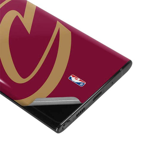 NBA Cleveland Cavaliers Large Logo Galaxy Note 10 Plus Skin