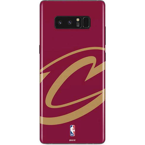 NBA Cleveland Cavaliers Large Logo Galaxy Note 8 Skin