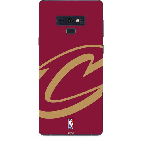 NBA Cleveland Cavaliers Large Logo Galaxy Note 9 Skin