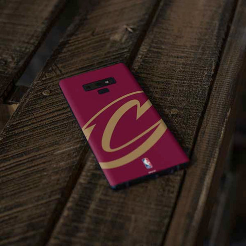 NBA Cleveland Cavaliers Large Logo Galaxy Note 9 Skin