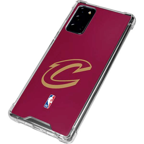NBA Cleveland Cavaliers Large Logo Galaxy Note20 5G Clear Case