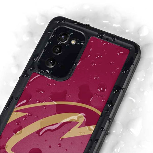 NBA Cleveland Cavaliers Large Logo Galaxy Note20 5G Waterproof Case