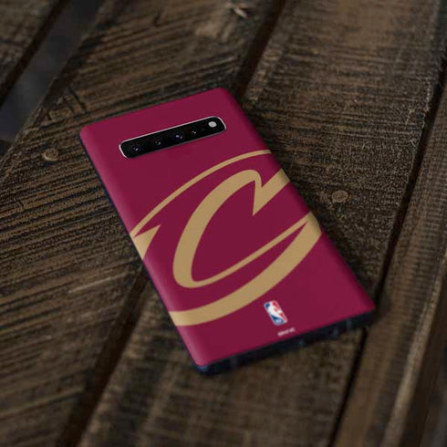 NBA Cleveland Cavaliers Large Logo Galaxy S10 Plus Skin