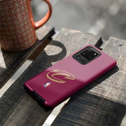 NBA Cleveland Cavaliers Large Logo Galaxy S20 Ultra 5G Pro Case