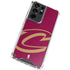 NBA Cleveland Cavaliers Large Logo Galaxy S21 Ultra 5G Clear Case