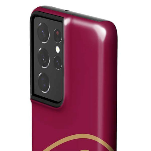 NBA Cleveland Cavaliers Large Logo Galaxy S21 Ultra 5G Pro Case
