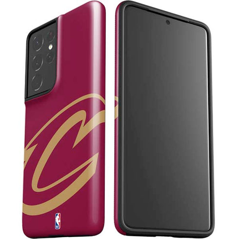NBA Cleveland Cavaliers Large Logo Galaxy S21 Ultra 5G Pro Case