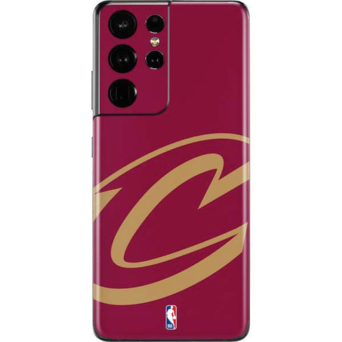 NBA Cleveland Cavaliers Large Logo Galaxy S21 Ultra 5G Skin