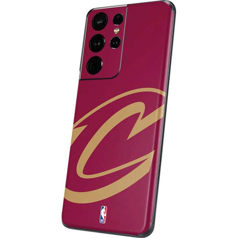 NBA Cleveland Cavaliers Large Logo Galaxy S21 Ultra 5G Skin