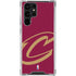 NBA Cleveland Cavaliers Large Logo Galaxy S22 Ultra Clear Case