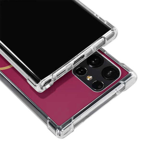 NBA Cleveland Cavaliers Large Logo Galaxy S22 Ultra Clear Case